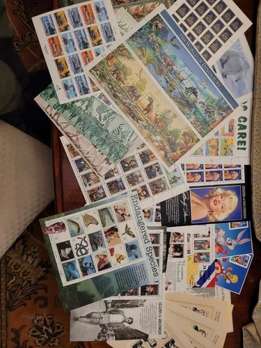 GREAT Collection Of Mint, Never Hinged All Different US STAMP SHEETS! OVER 100FV