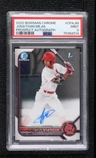 2022 Bowman Chrome Prospect Auto Jonathan Mejia #CPA-JM PSA 9 MINT Auto 1o5e
