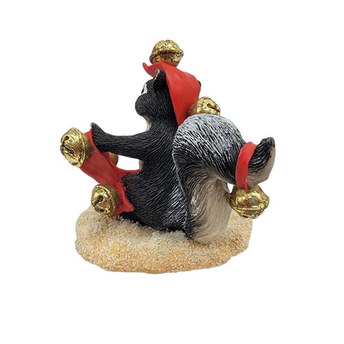 Charming Tails Skunk Jingle Bells Weihnachten Silvestri Figur - Bild 3 von 8