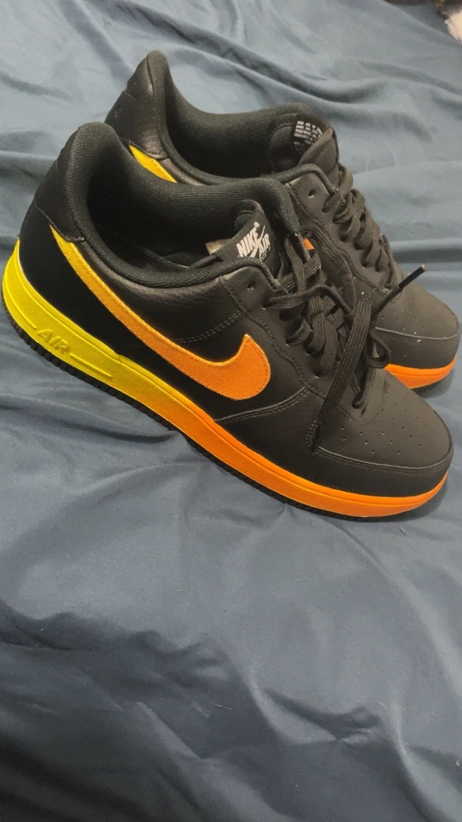 Nike Air Force 1 '07 LV8 Low Black Orange Peel for Sale