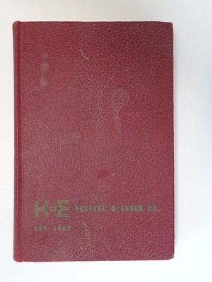 K & E Catalog of Drawing Materials and Surveying Instruments, 1944