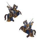 Schleich ® Lion Knight Prince King Mounted Swordsman with Horse 70009
