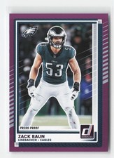 2025 Donruss #264 Zack Baun Press Proofs Purple B12