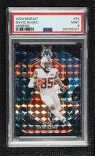 2024 Panini Mosaic Genesis Mosaic Prizm David Njoku #54 PSA 9 MINT 1t5