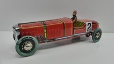 Y6912)  Blechspielzeug Oldtimer Rennwagen Nr 2