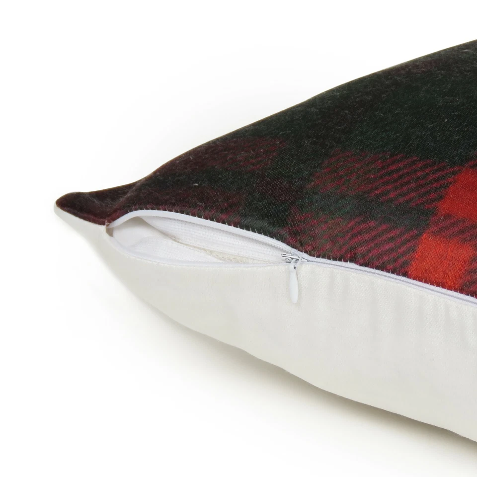 Диванные наволочки декор спальни Rucervus Duvaucelii черные клетчатые наволочки - Изображение 3 из 4