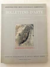 Bollettino d'Arte Supplemento N° 37-38 anno 1986 ARCHEOLOGIA SUBACQUEA 3
