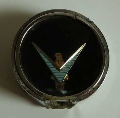 FENDER Zierleisten Rand Topper Emblem, 1958 - 1959 Ford Thunderbird, Chrom