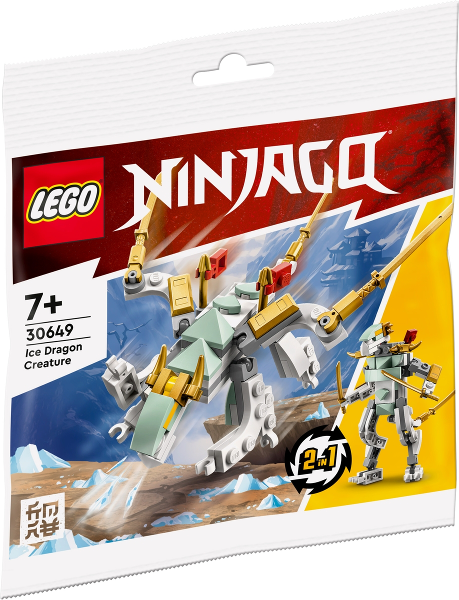 Lego Ice Dragon Creature polybag 30649 NINJAGO Minifigure Building