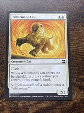 Whitemane Lion 037/249 Eternal Masters MTG Magic The Gathering L1634*