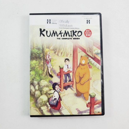 Kumamiko The Complete Series DVD Box Set 2 Disc 12 Episodes 2016 Funimation