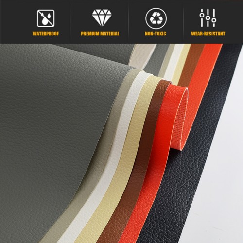 Marine Vinyl Upholstery Faux Synthetic Leather Fabric Car Interior Seat Restore - Picture 2 of 26
