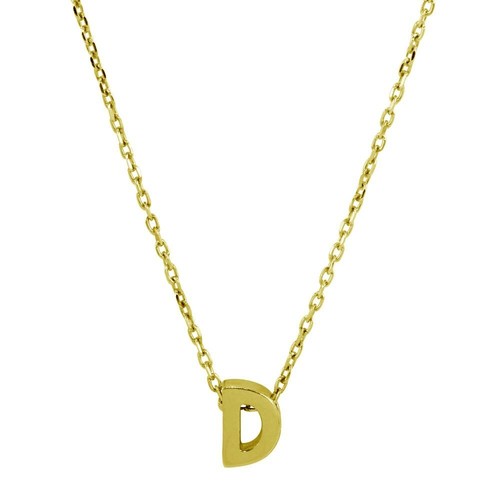 14K YELLOW GOLD OVER 925 STERLING 