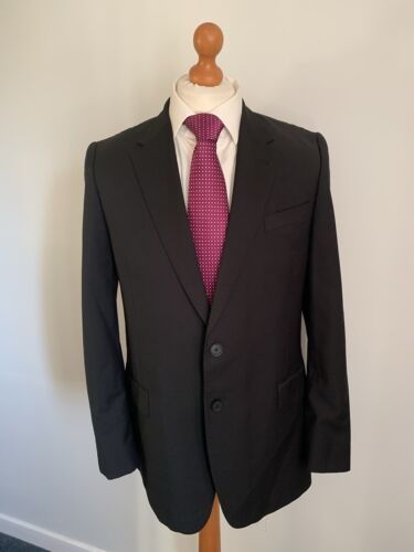 Herren LUXUS PAUL SMITH "BYARD" SLIM FIT WOLLANZUG In SCHWARZ 44R *EX-CON* - Bild 2 von 7