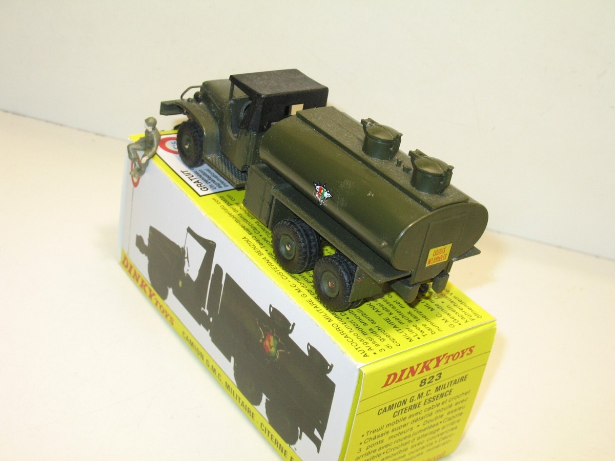 Dinky Toys GMC Military Tanker Truck Complete 823 