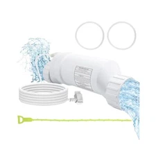 Pool Salt Cell, Chlorine Savings, Compatible, Up to 40,000 Gallon Capacity