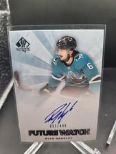Ryan Merkley Future Watch Retro Auto / 499 2021-22 SP Authentic