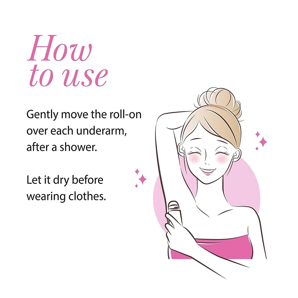 Desodorante feminino Yardley London English Rose Roll On 50 ml - Imagem 2 de 4