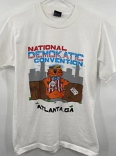 Vintage Screen Stars National Demokatic Convention ATL Size Large Single Stitch