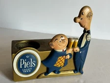 1956 Piels Light Beer Metal Harry & Bert Bar Adverting Bottle Display Nice!