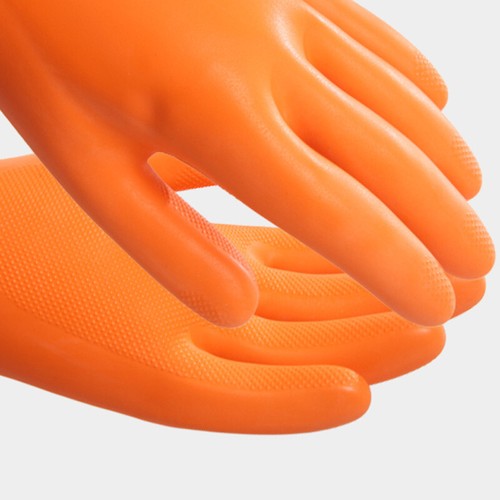 2 Pairs Latex Gloves Household Garden Labor Cleaning Work Gloves Random Color - Picture 10 of 12