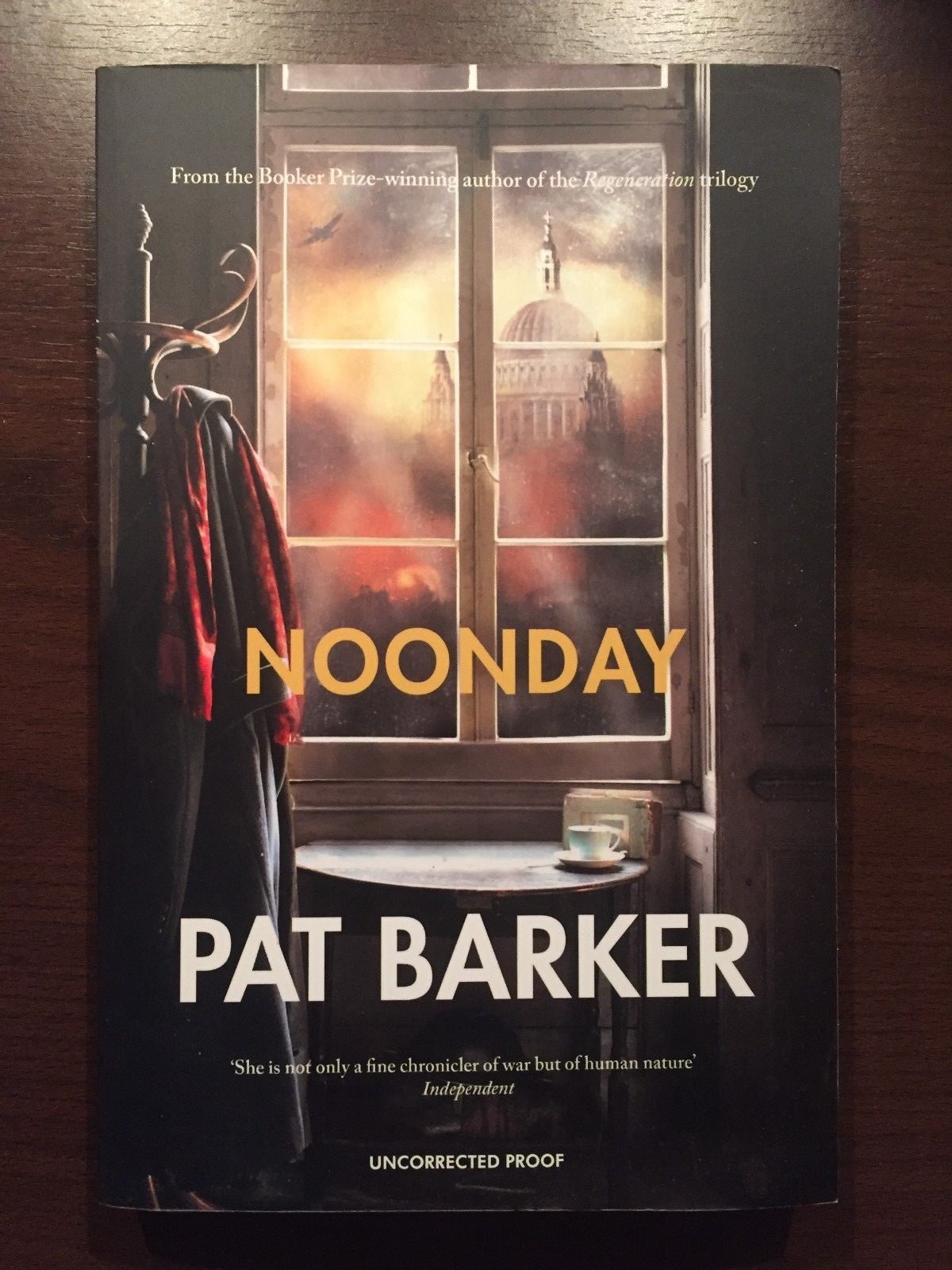 NOONDAY by PAT BARKER - PENGUIN - P/B - *PROOF*