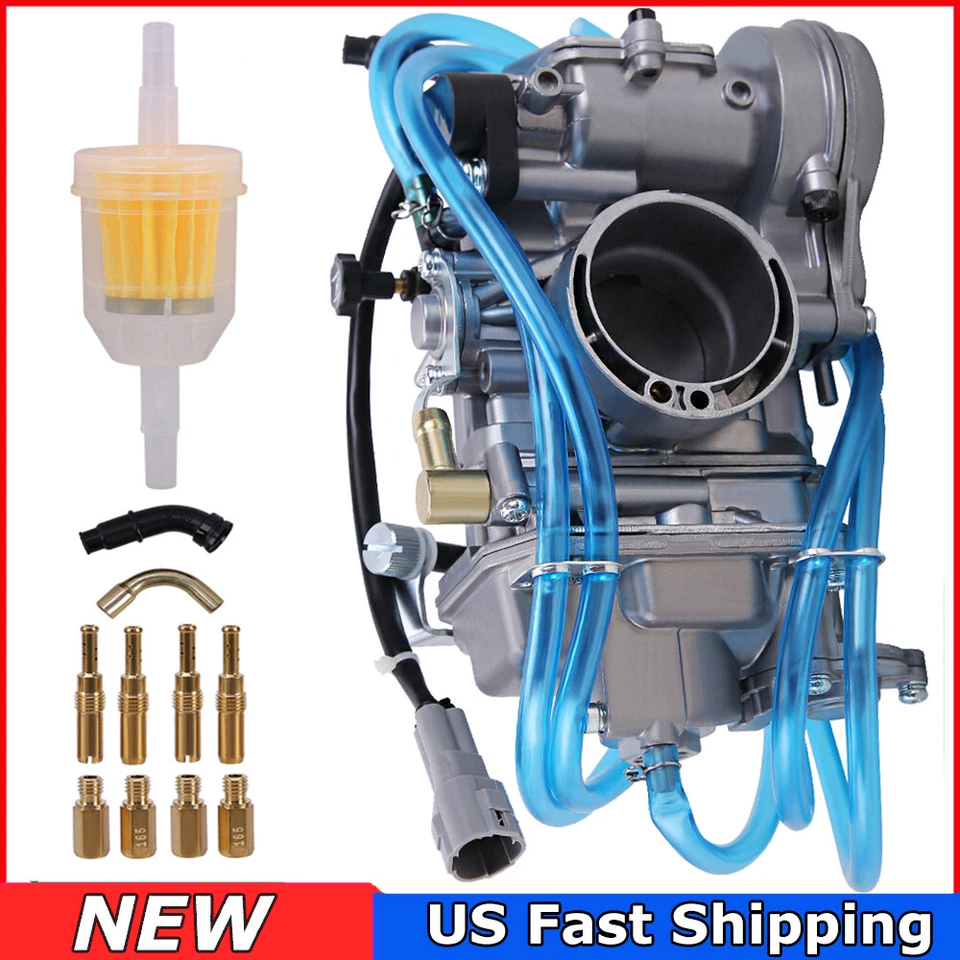 Carburador nuevo para Kawasaki KLX 400 KLX400 KLX400R 2003-2004 Carb 15003-S011 Foto 3 de 4