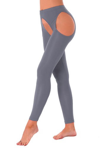 Damen Strumpfhose Schritt Offen Sexy Strapsstrumpfhose Erotik Dessous Reizwäsche - Bild 25 von 33