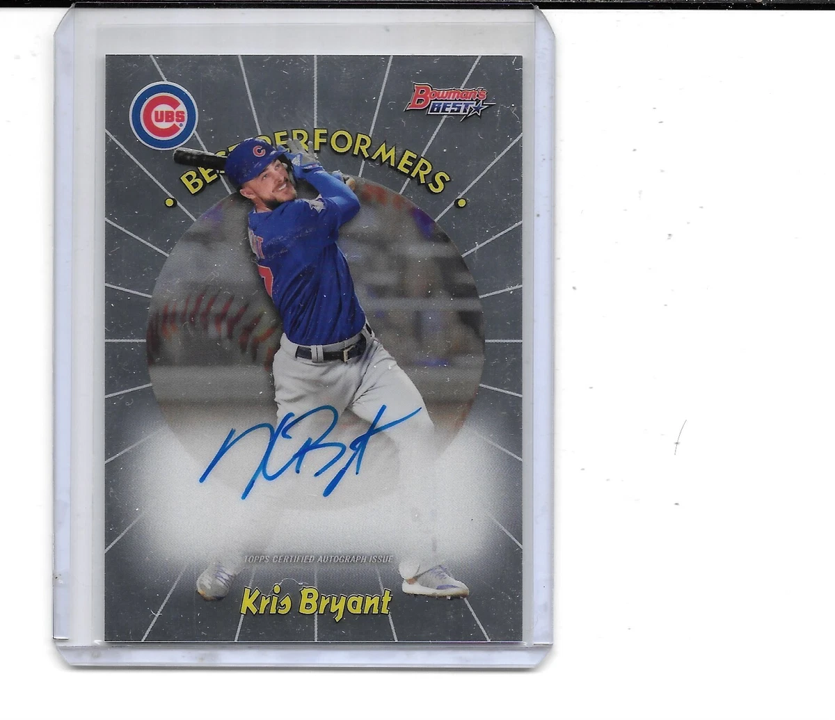 Bowman Kris Bryant Baseball Sports Trading Cards & Accessories for