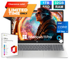 2025 HP Touch Laptop 15.6" 10-Core Intel i7, 32GB RAM 1TB SSD, Office Win 11 Pro