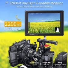 FEELWORLD FW279 7 inch 4K HDMICamera Field Monitor 2200nits LCD HD