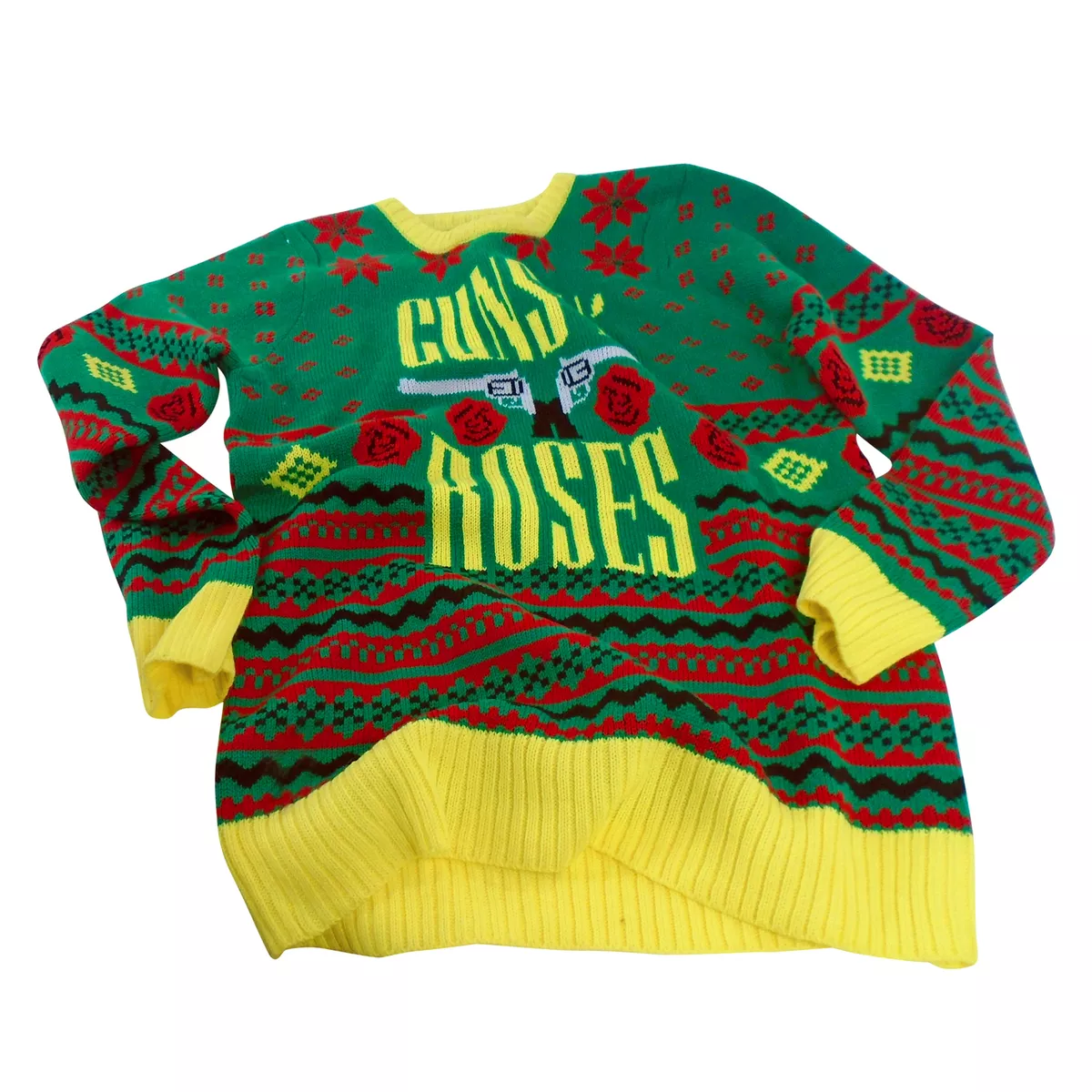 Guns n roses ugly christmas best sale sweater