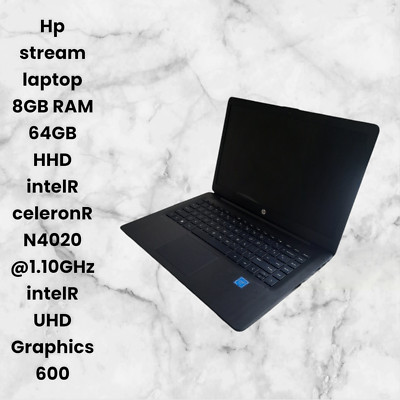 HP Stream 14 Laptop, Black