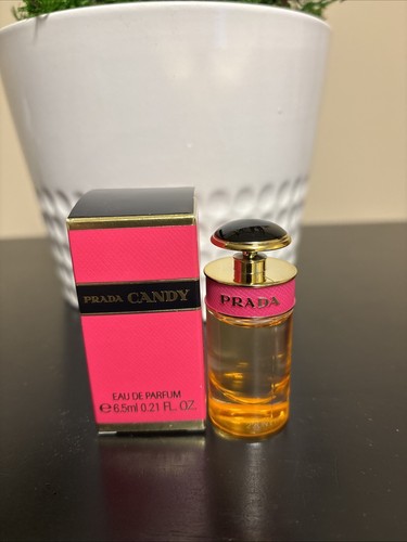 Prada Candy Eau de Parfum 0.21 Oz 6.5 mL Mini Bottle Splash New In Box