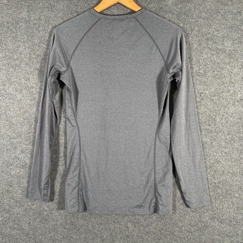 Nike Shirt Boys S 8-10 Years Grey Black White Nike Pro Long Sleeves Youth Kids - Picture 13 of 14