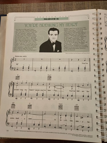 Reader's Digest Sheet Music From the '60s, '70s, '80s - (5) Hard Cover Books - Picture 30 of 40