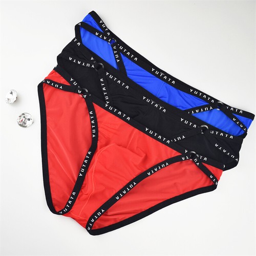 3 paia mutandine mutandine mutandine intime uomo perizoma schiena a T mutandine sexy ๑ - Foto 13 di 32