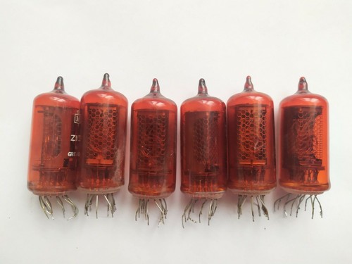 ZM1080 MULLARD Made in Great Britain NIXIE TUBES USED TESTED MATCHED VERY RARE - Picture 3 of 7