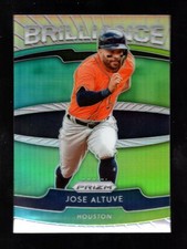 2020 PRIZM BRILLIANCE SILVER B7 JOSE ALTUVE HOUSTON ASTROS