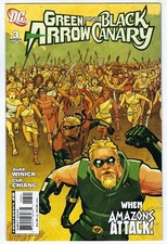 DC Comics GREEN ARROW AND BLACK CANARY #3 first printing cover B variant