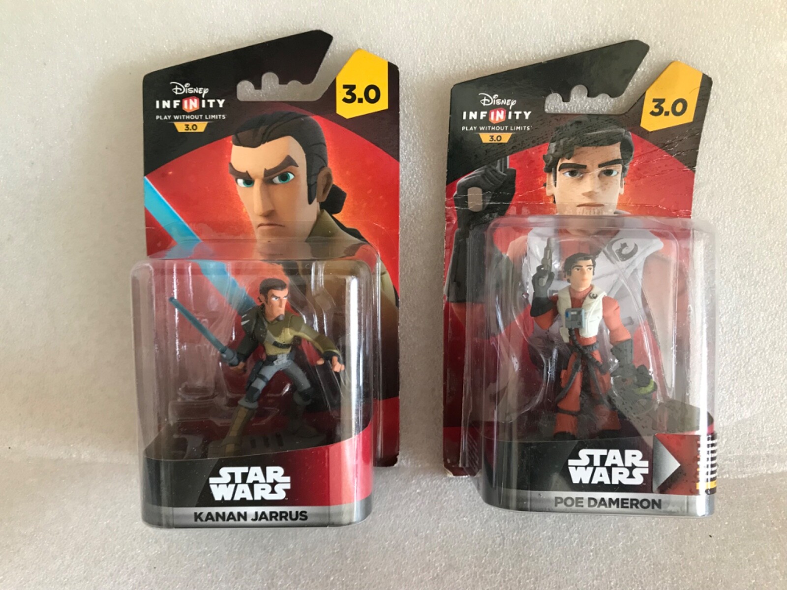Disney Infinity 3.0 Star Wars Kanan Jarrus & Poe Dameron Figures (All Platforms)