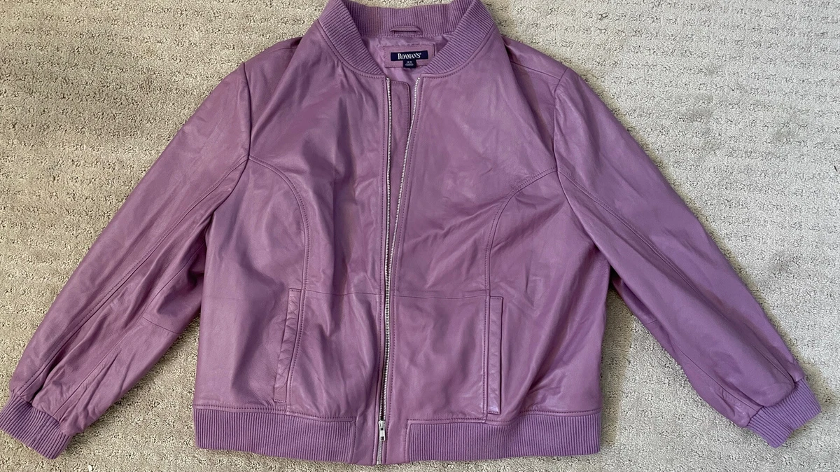 Lavender bomber jacket cheap