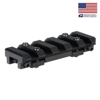 INTHETARGET Rail Picatinny pour bande ventilée de fusil de chasse ou de fusil à pompe, 55 mm