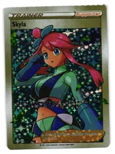 SKYLA Trainers Trainer Glitter Prism Holo Goddess Story Custom Art TCG Card