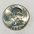 1958 Silver Washington Quarter Original Uncirculated - High Quality Scans #P719