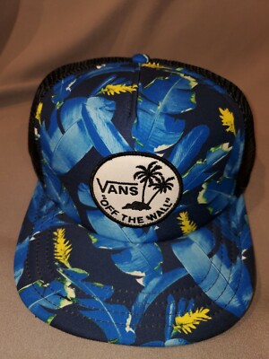 vans surf patch trucker hat
