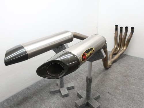 YAMAHA YZF-R1 04-06 5VY AKRAPOVIC SUS/Titanium Full Exhaust Muffler Fastest Ship - Picture 3 of 24