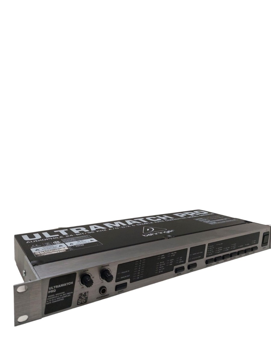その他 Behringer ULTRAMATCH PRO SRC2496 Behringer SRC2496 Converter – Seattle Pro Audio