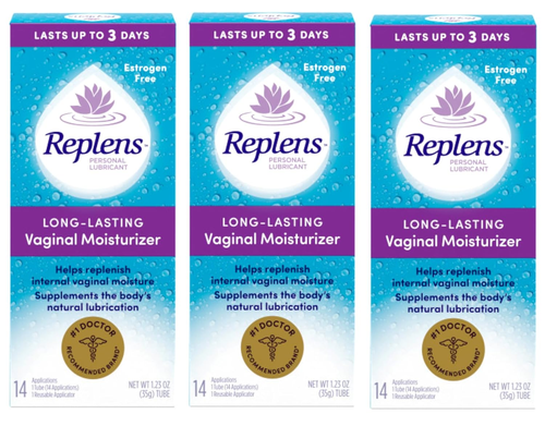 Replens Long Lasting Vaginal Moisturizer, 35 G (Pack of 3) 14 Applications and O - Picture 12 of 12
