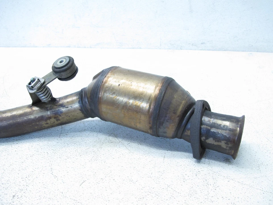 AUDI S4 2004-2009 4.2 V8 B6 LADO IZQUIERDO CONDUCTOR GATO ESCAPE SILENCIADOR TUBO FABRICANTE ORIGINAL 102324 Foto 3 de 4